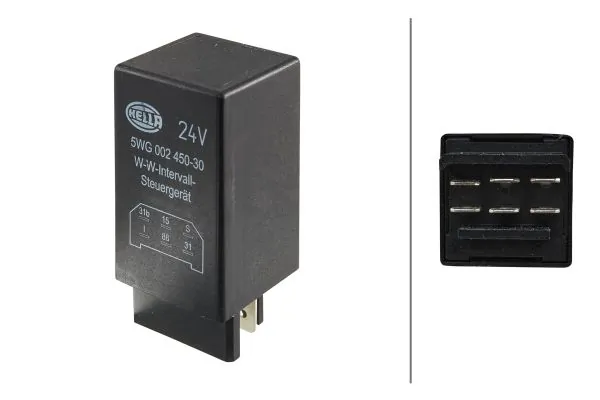 HELLA 5WG 002 450-301 Relay, wipe/wash interval