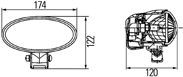 HELLA 1GB 996 186-051 Worklight