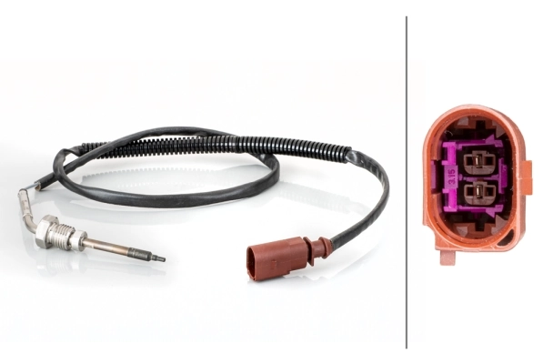 Sensor, exhaust gas temperature 6PT 014 494-461