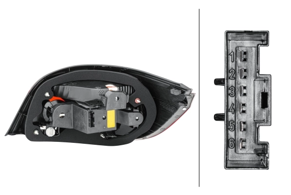 HELLA 2VP 008 679-111 Tail Light Assembly
