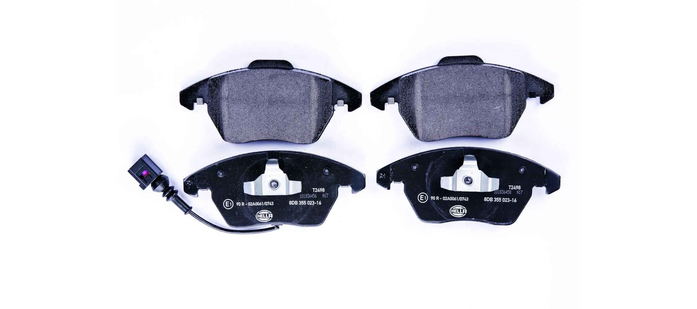 Brake Pad Set, disc brake 8DB 355 023-161