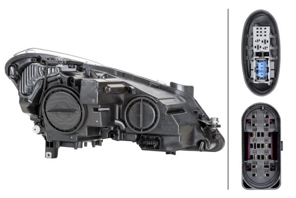 HELLA 1ZT 011 733-051 Headlight