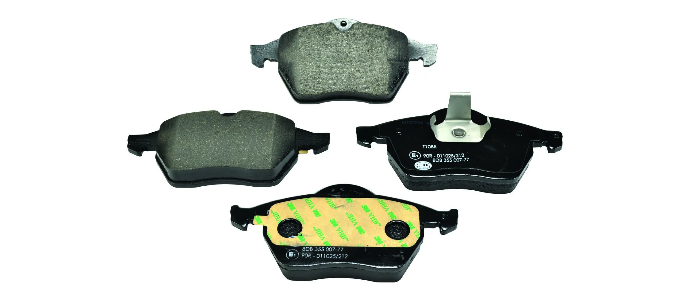 Brake Pad Set, disc brake 8DB 355 007-771