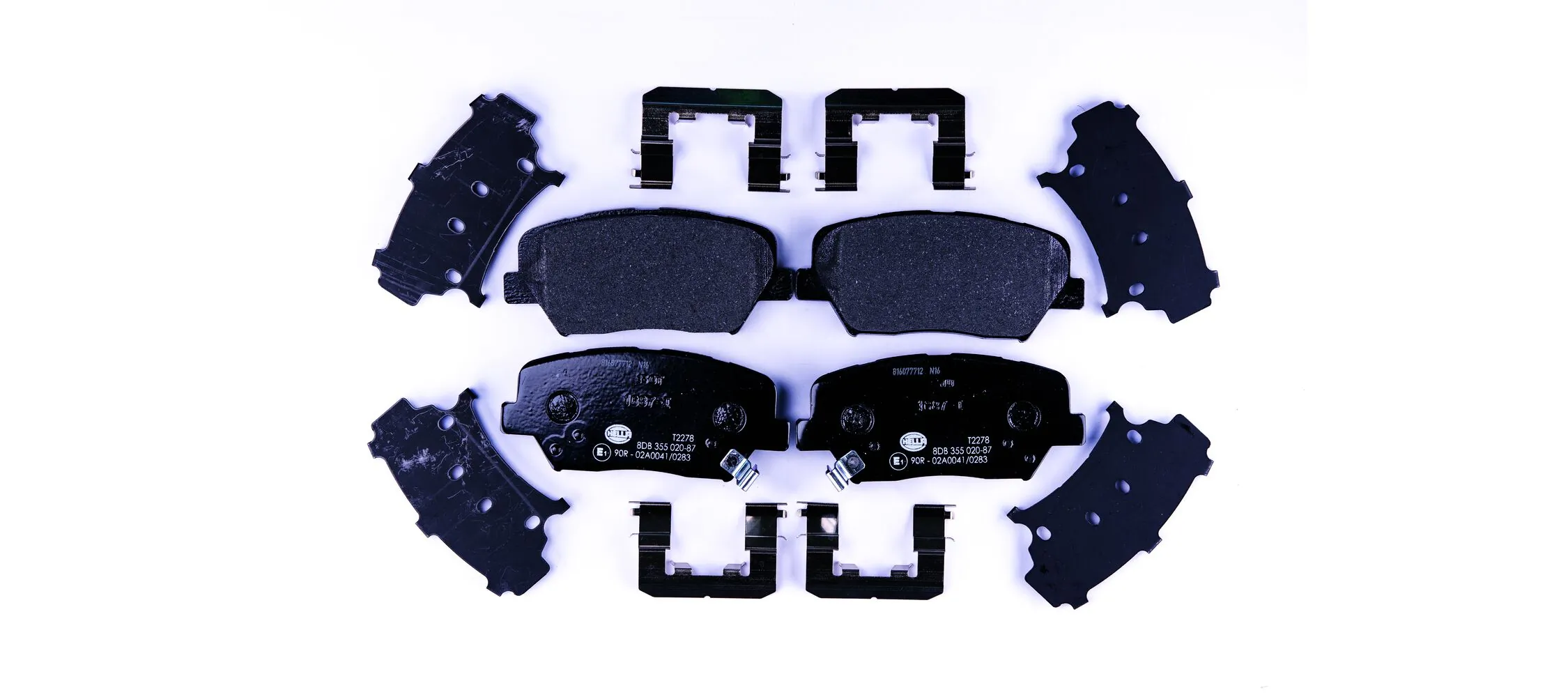 Brake Pad Set, disc brake 8DB 355 020-871