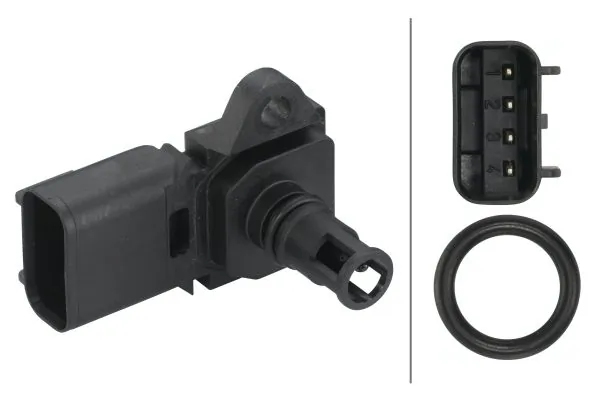 Sensor, boost pressure 6PP 009 400-491