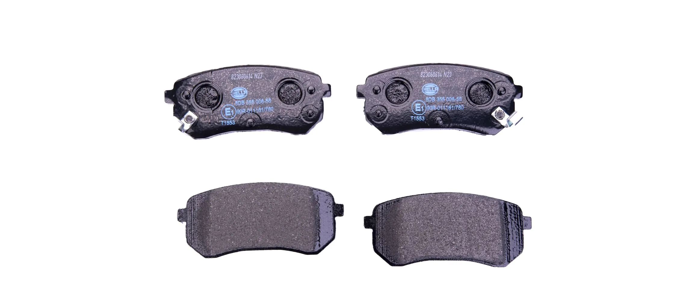 HELLA 8DB 355 006-581 Brake Pad Set, disc brake