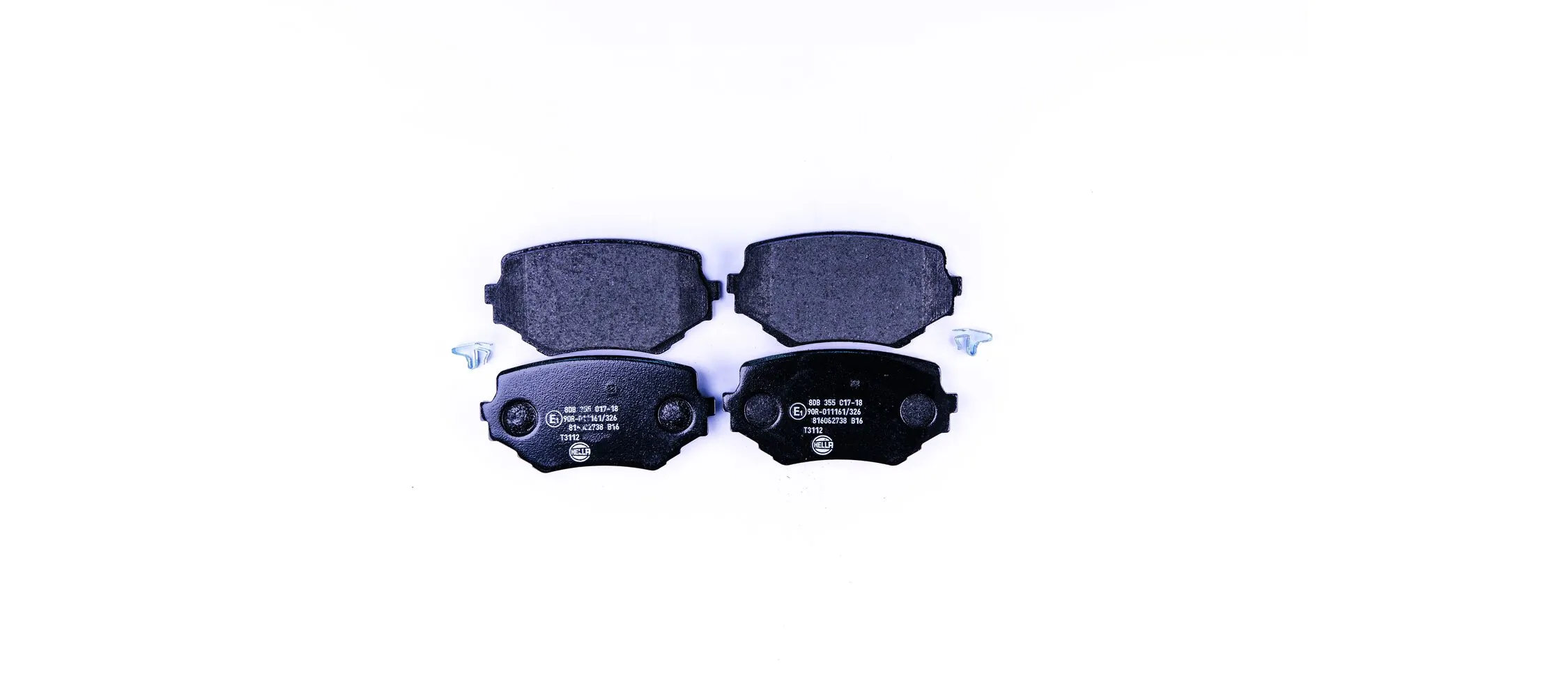 Brake Pad Set, disc brake 8DB 355 017-181