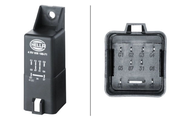 Control Unit, glow time 4RV 008 188-711