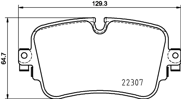 HELLA 8DB 355 025-681 Brake Pad Set, disc brake