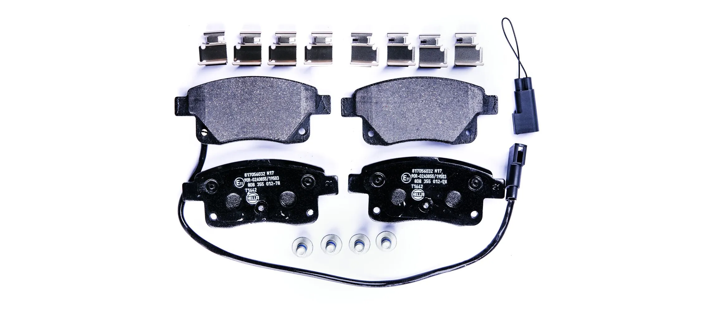 Brake Pad Set, disc brake 8DB 355 012-781