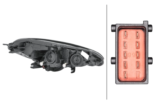 HELLA 1EF 011 830-051 Headlight