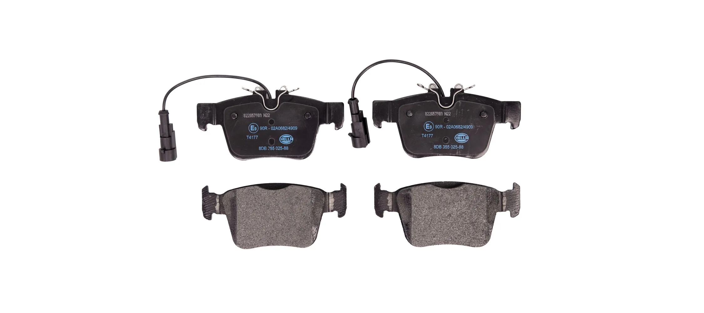 Brake Pad Set, disc brake 8DB 355 025-881