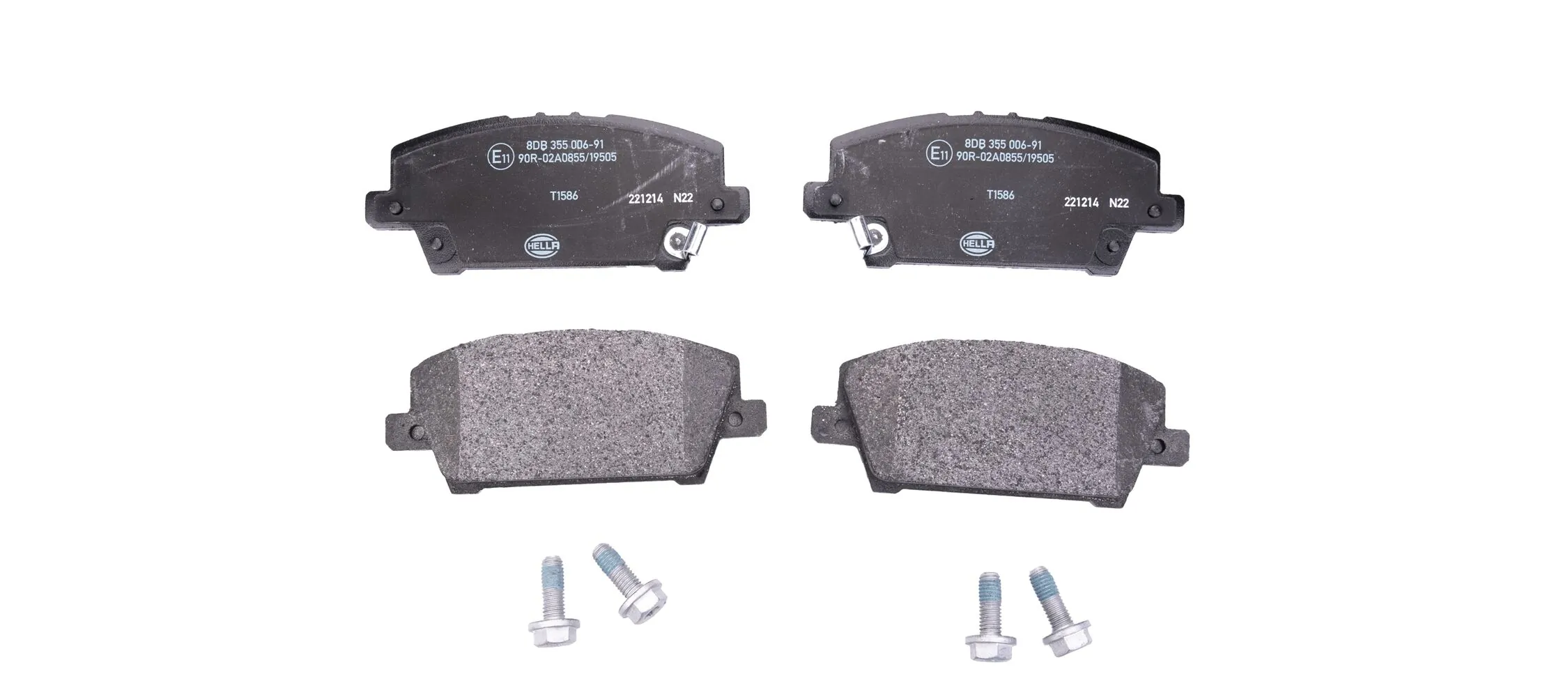 Brake Pad Set, disc brake 8DB 355 006-911