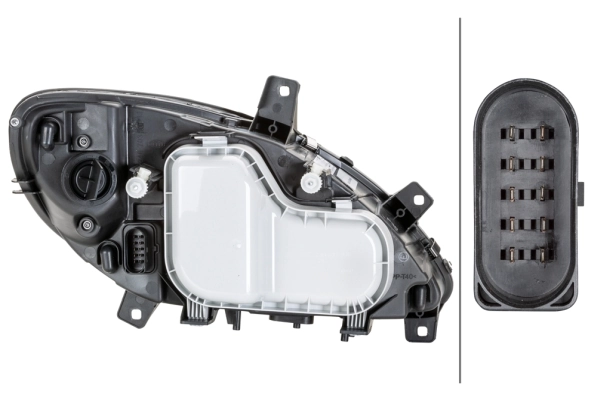 HELLA 1EG 246 041-011 Headlight