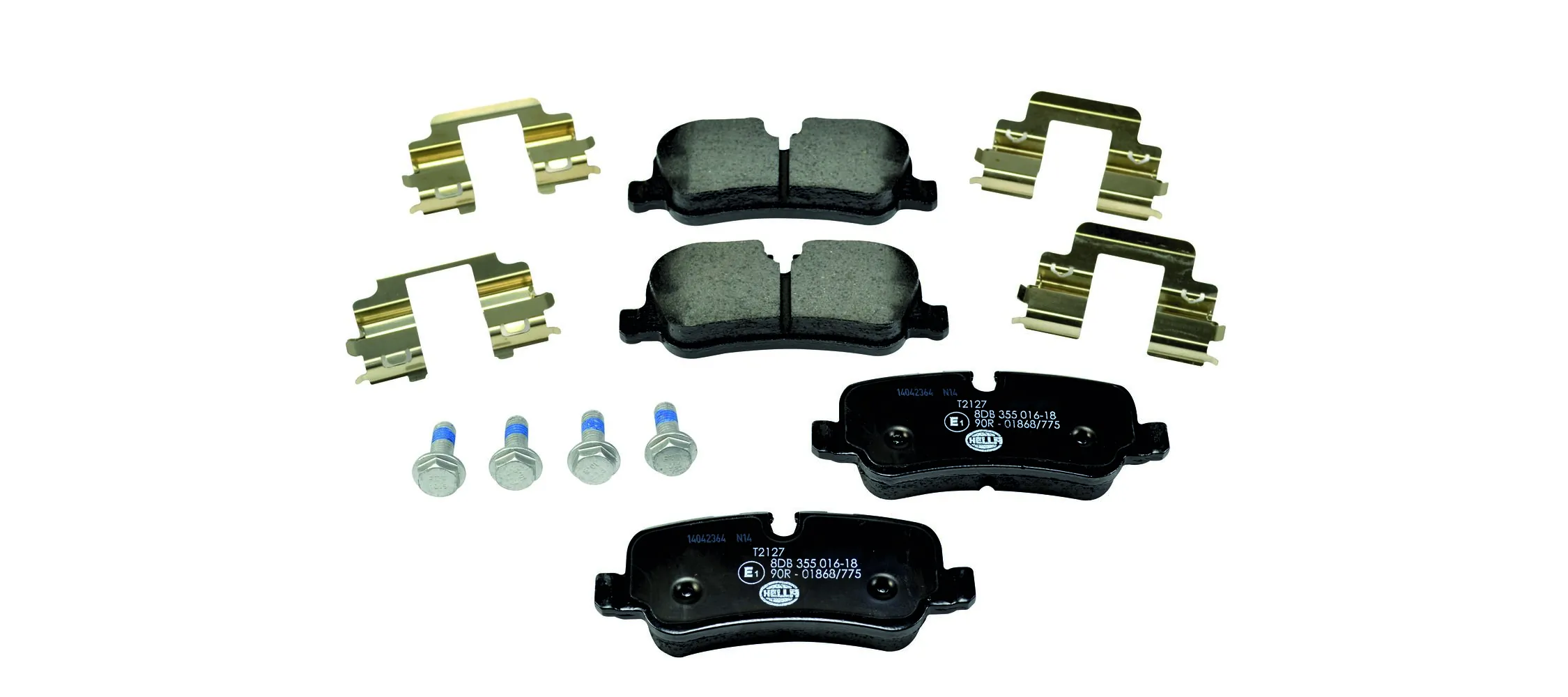 Brake Pad Set, disc brake 8DB 355 016-181