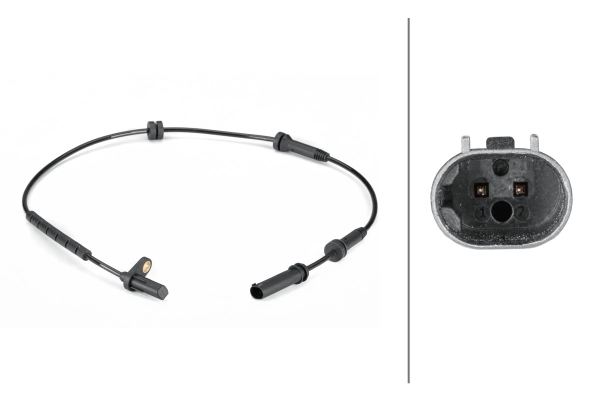 Sensor, wheel speed 6PU 012 806-591