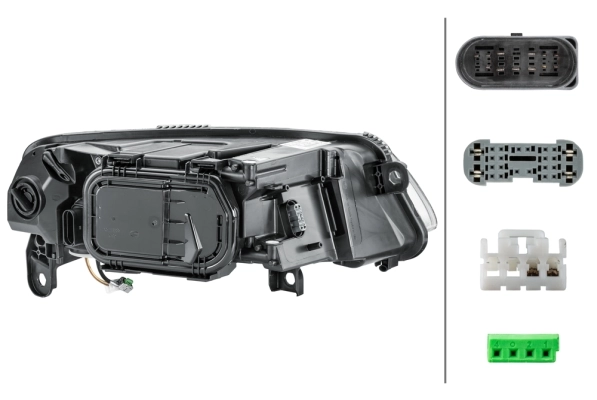 HELLA 1ZS 009 925-411 Headlight