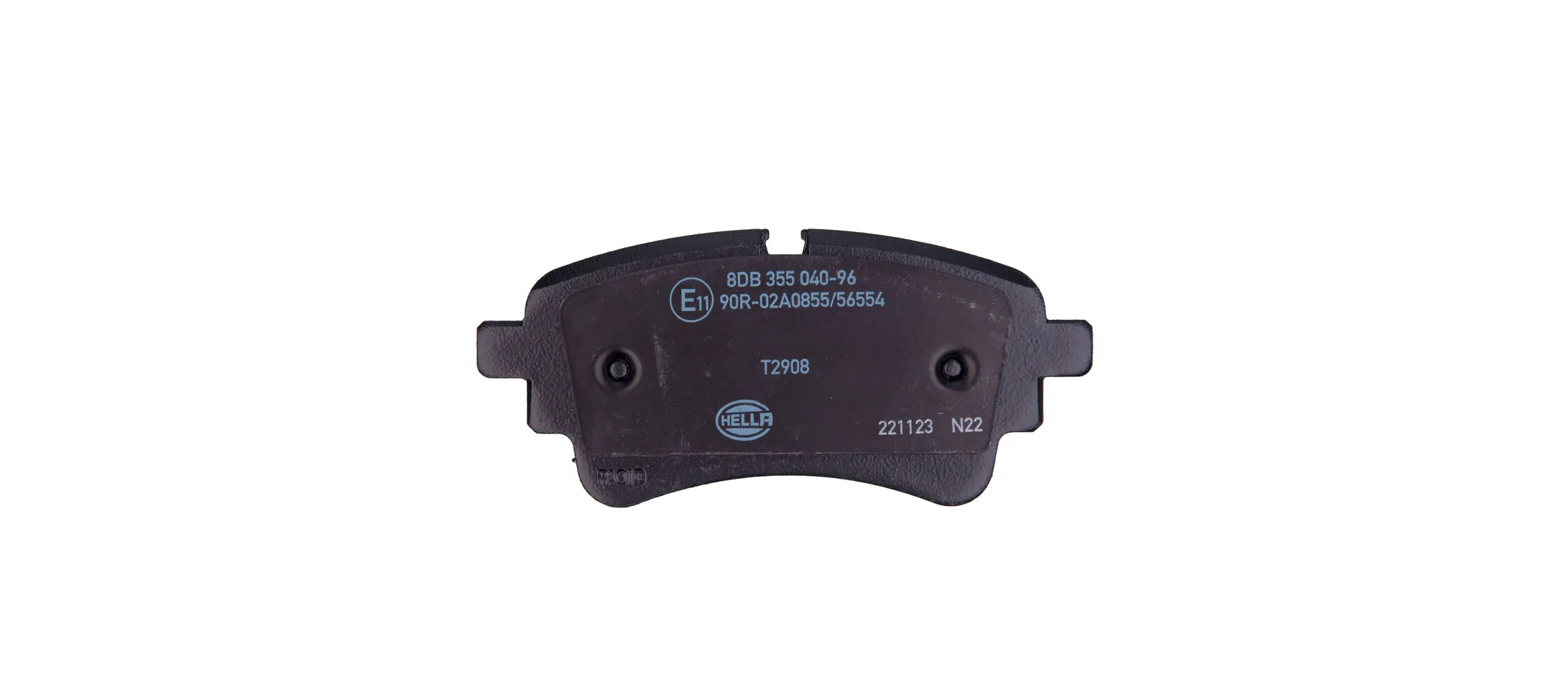 Brake Pad Set, disc brake 8DB 355 040-961
