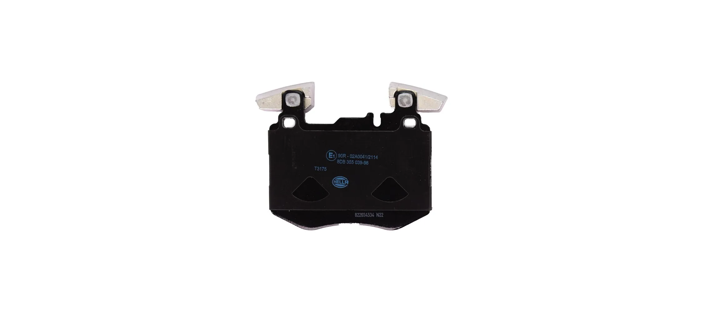 Brake Pad Set, disc brake 8DB 355 039-981