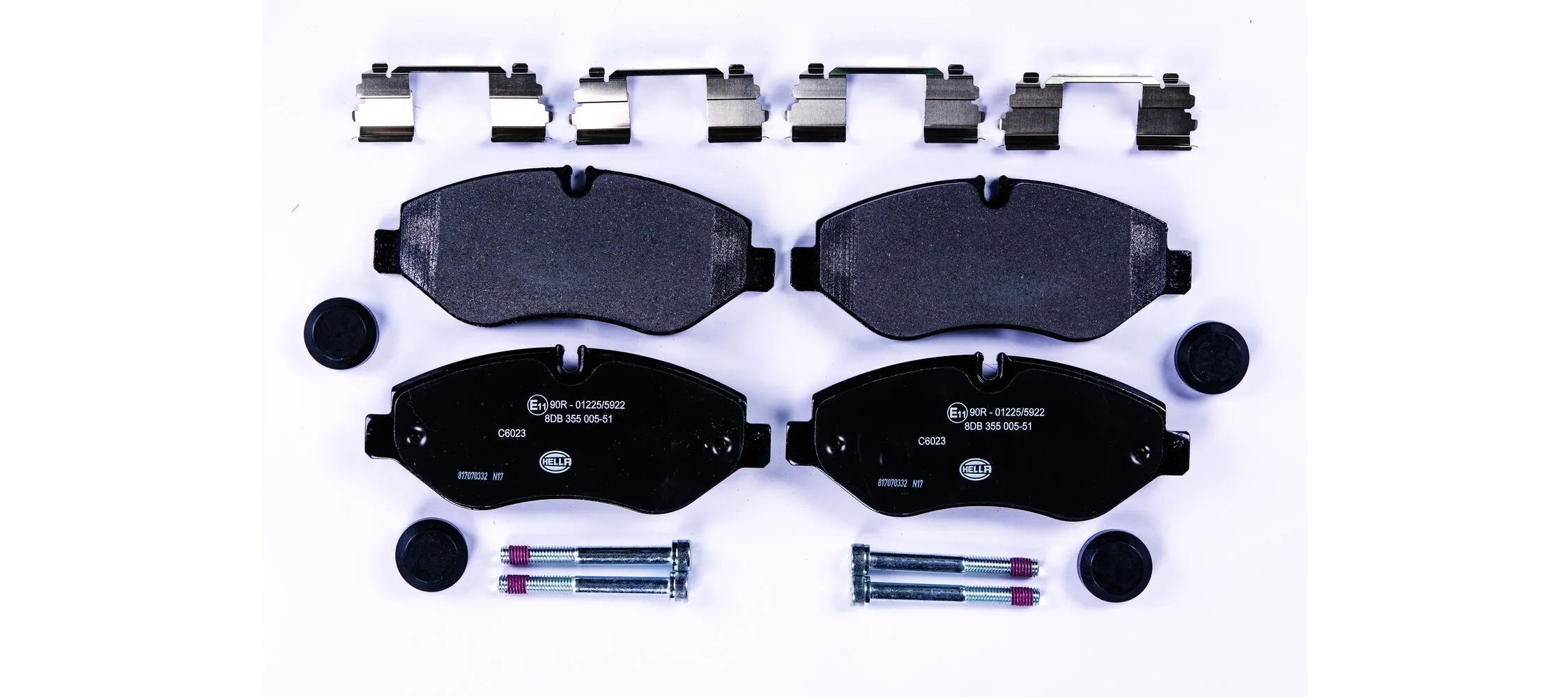 Brake Pad Set, disc brake 8DB 355 005-511