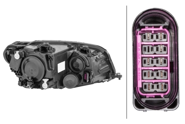 Headlight 1ED 012 286-011