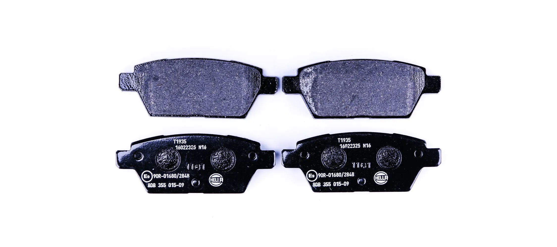 HELLA 8DB 355 015-091 Brake Pad Set, disc brake
