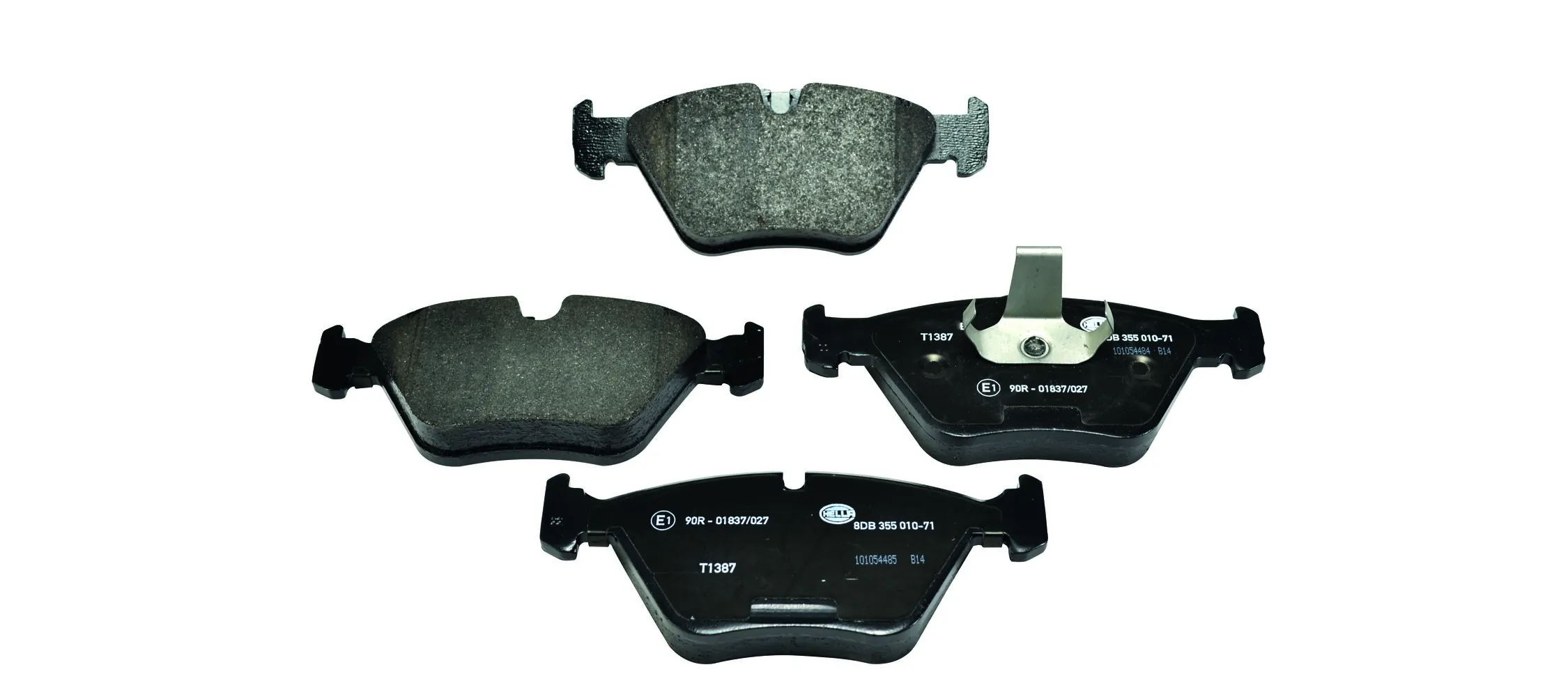 Brake Pad Set, disc brake 8DB 355 010-711