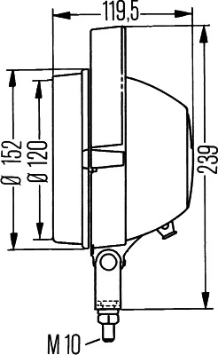 HELLA 1G3 005 760-011 Worklight
