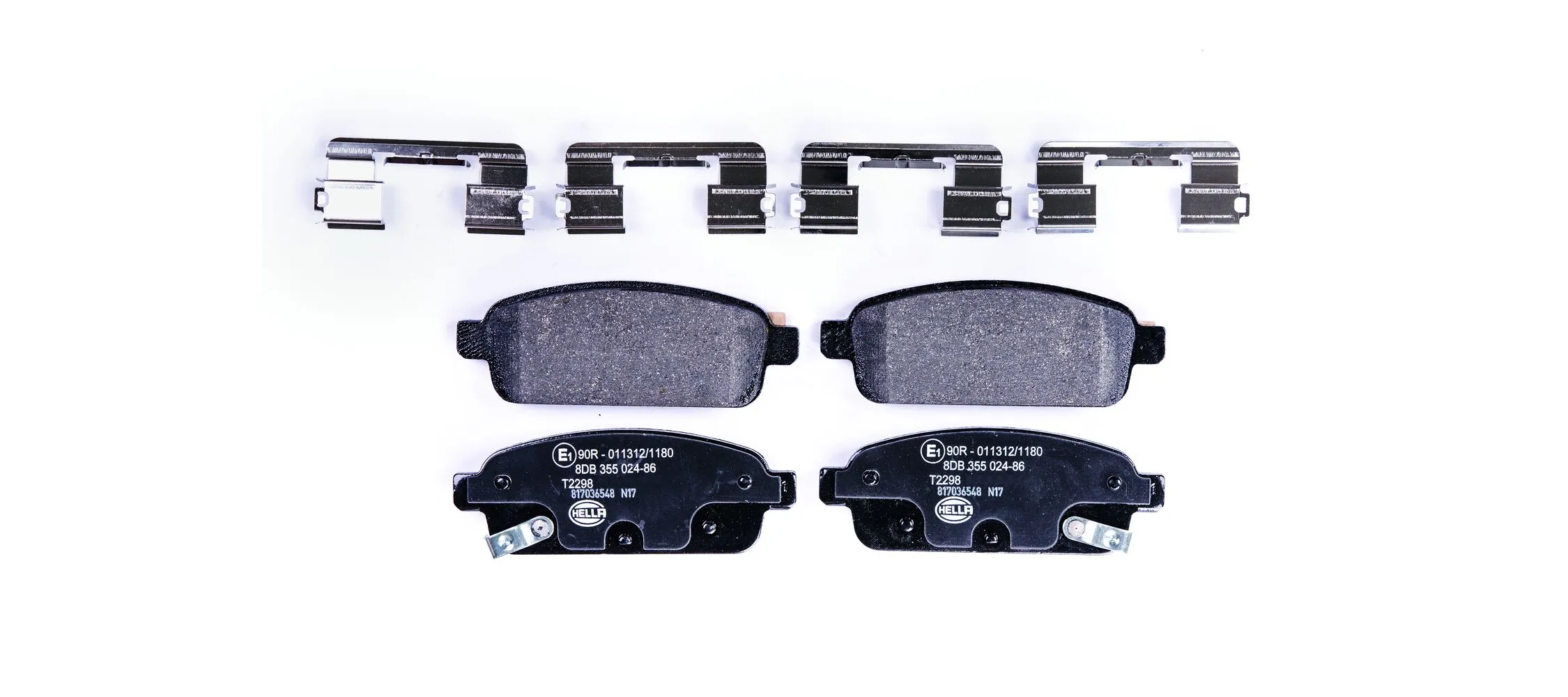 Brake Pad Set, disc brake 8DB 355 024-861
