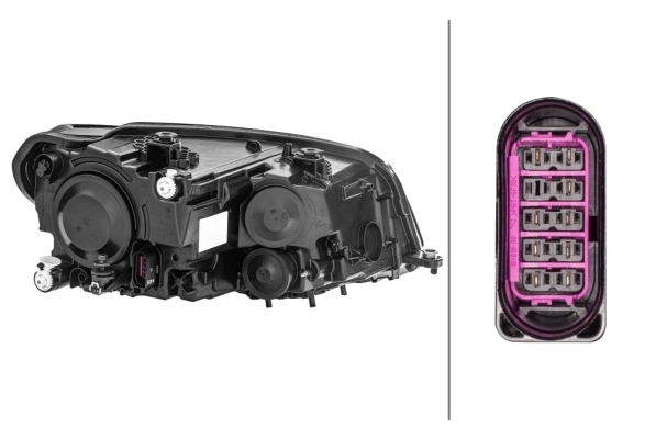 Headlight 1EA 012 286-051