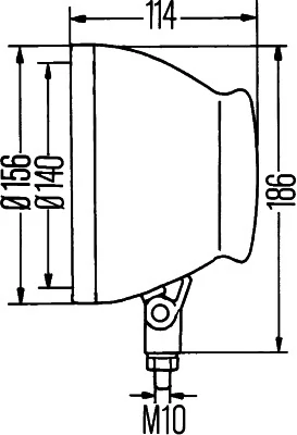 HELLA 1G3 003 710-021 Worklight