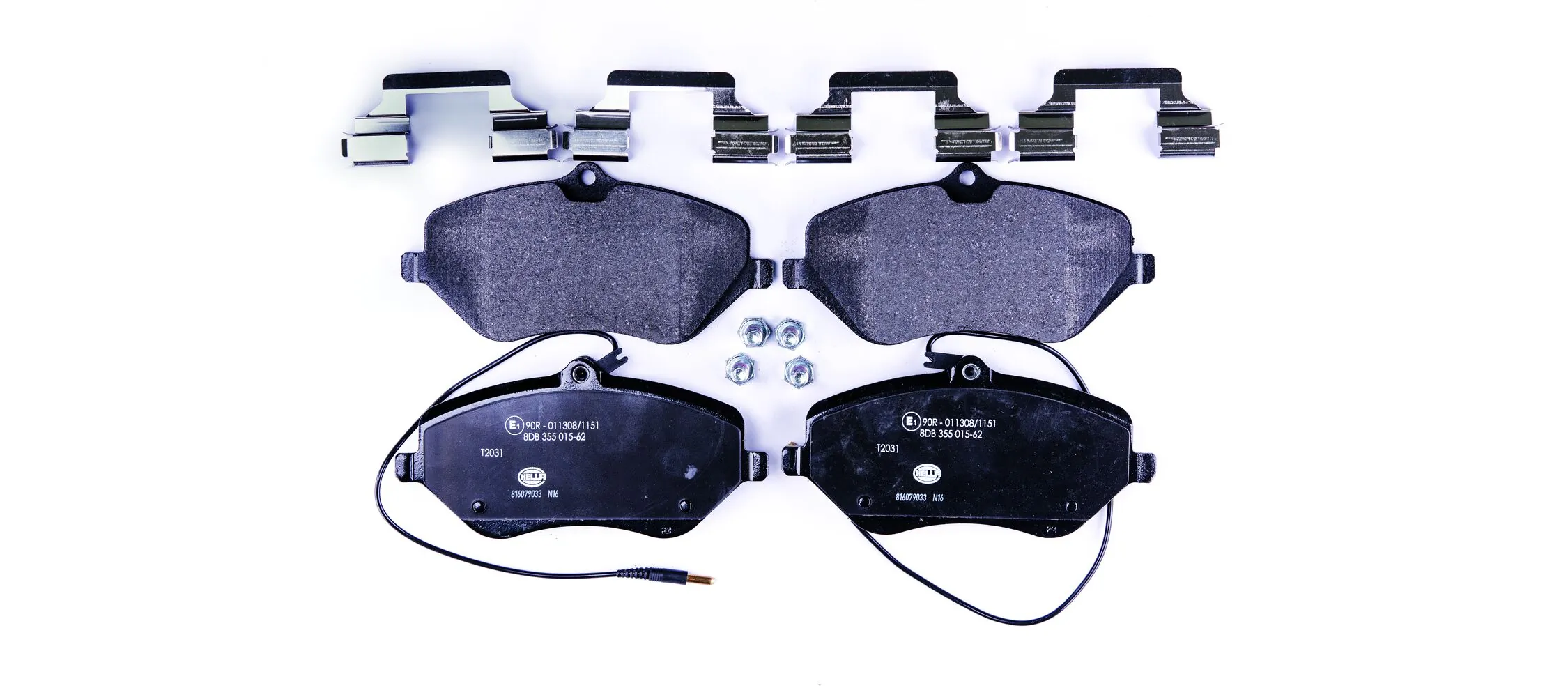 Brake Pad Set, disc brake 8DB 355 015-621