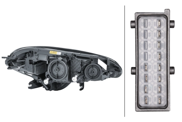 HELLA 1EF 011 830-091 Headlight