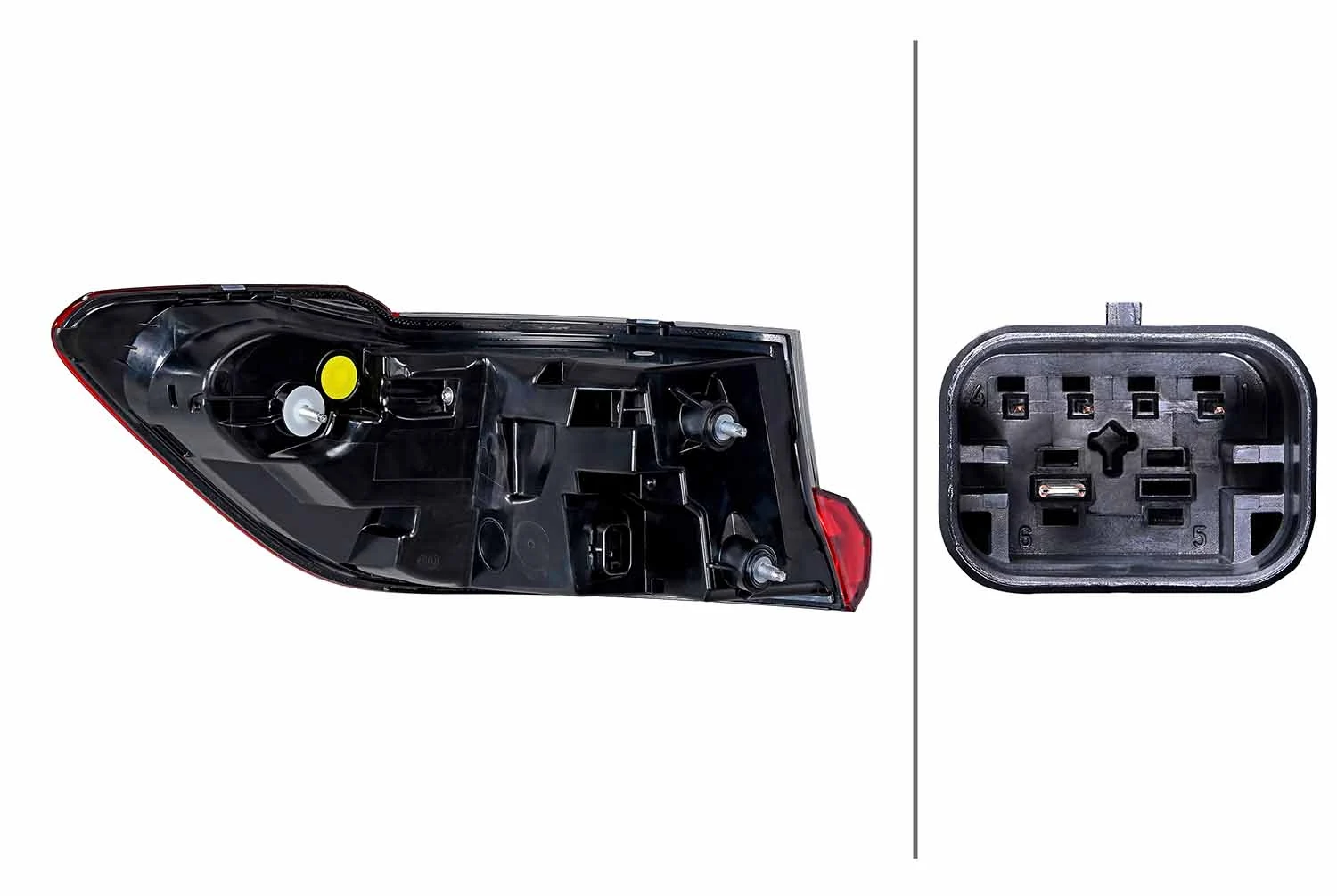 HELLA 2SD 013 173-621 Tail Light Assembly