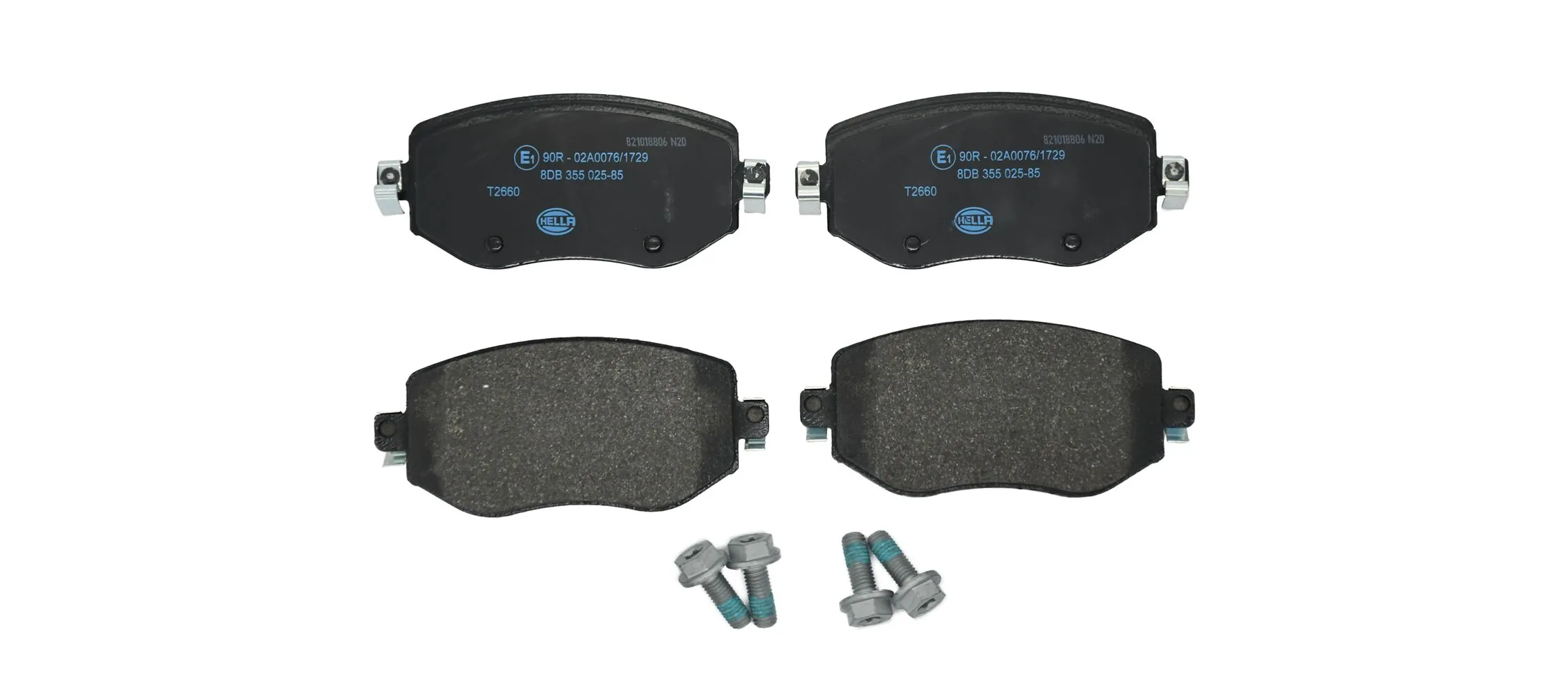 Brake Pad Set, disc brake 8DB 355 025-851