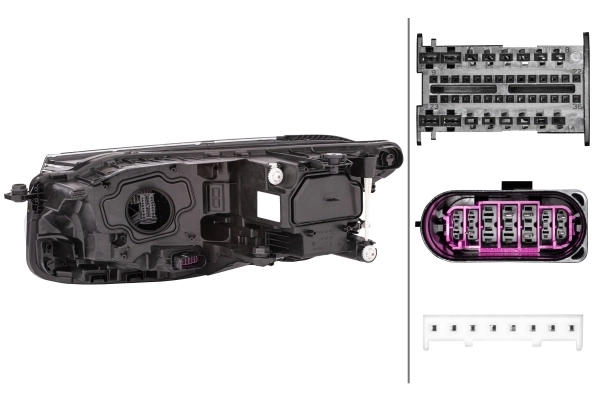 HELLA 1EX 013 143-221 Headlight