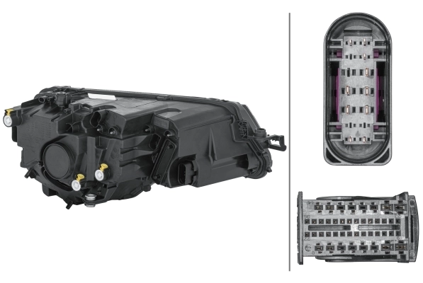 HELLA 1EX 354 855-011 Headlight
