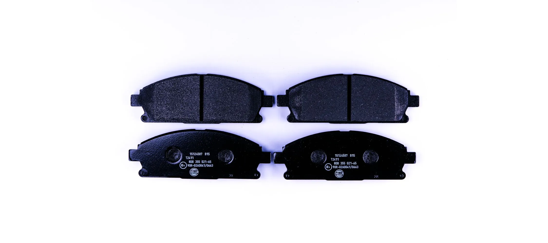 Set Pad Brek, Brek Piring 8DB 355 021-651