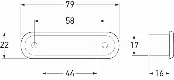 BOSCH 1 987 482 216 Cable Pull, parking brake
