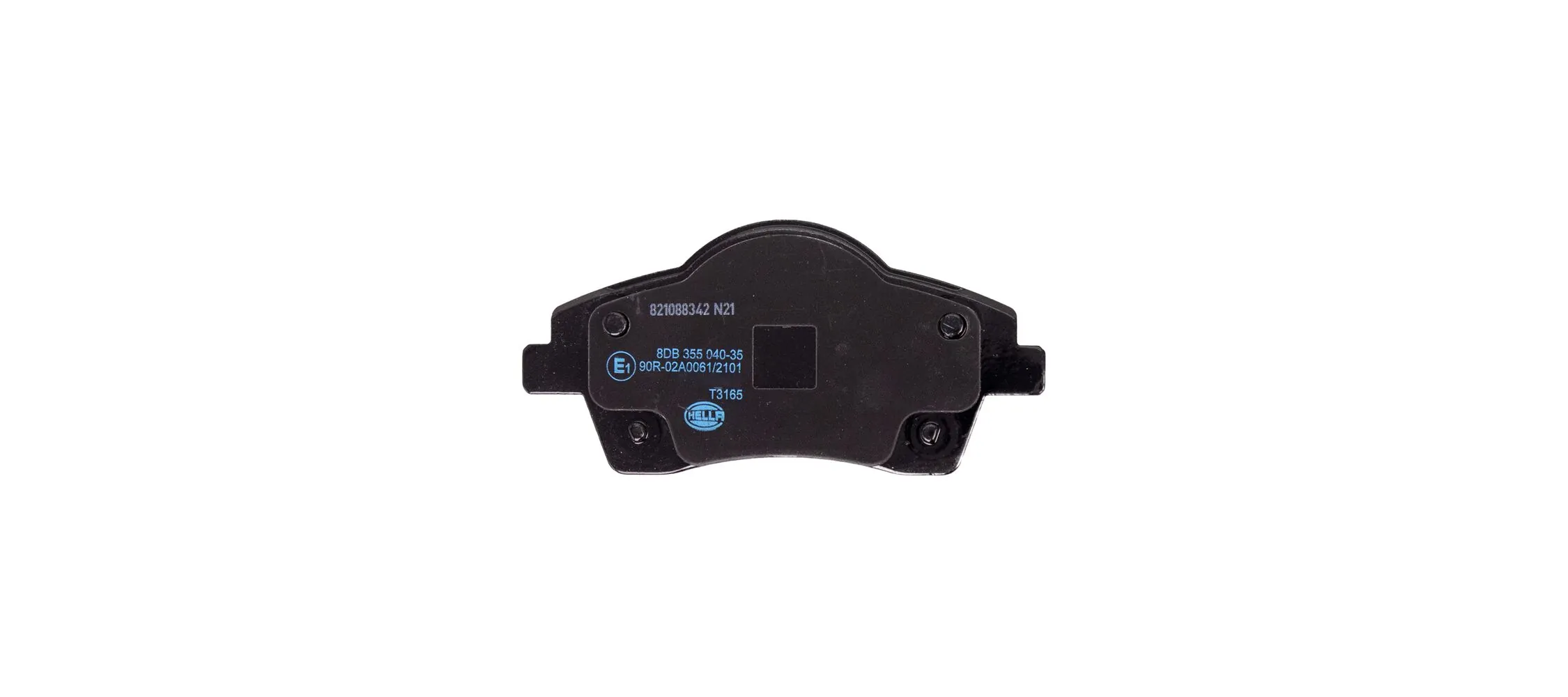 HELLA 8DB 355 040-351 Brake Pad Set, disc brake
