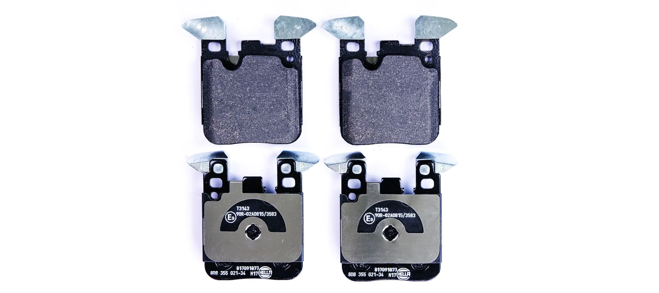 Brake Pad Set, disc brake 8DB 355 021-341