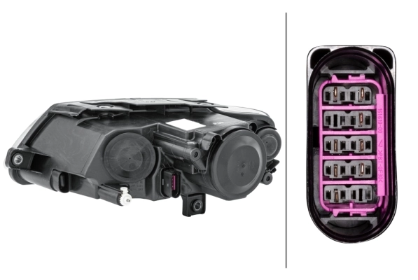 Headlight 1EL 247 014-021