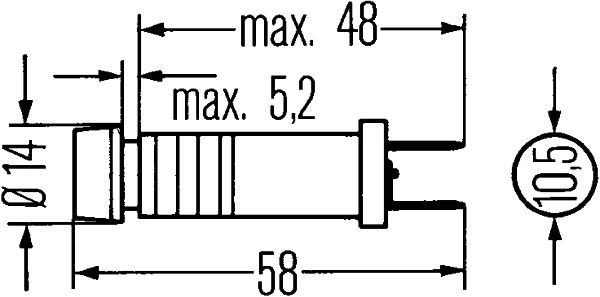 BOSCH 1 987 482 166 Cable Pull, parking brake
