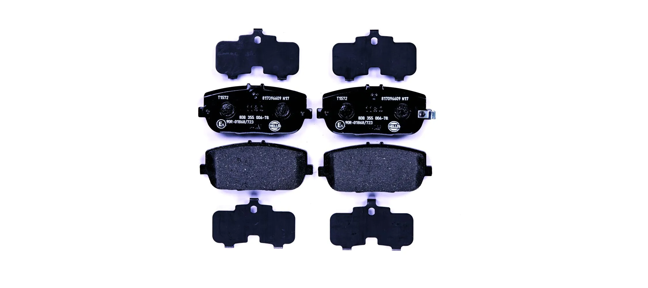 Brake Pad Set, disc brake 8DB 355 006-781