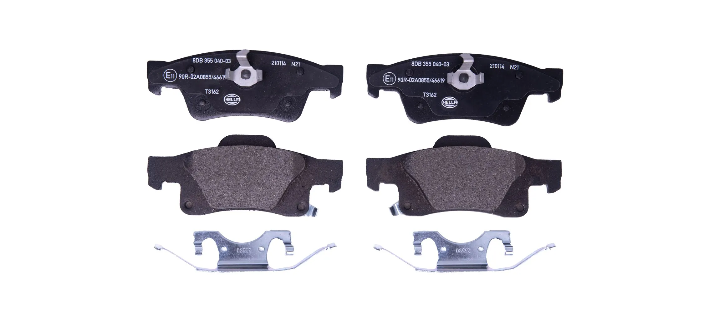 Brake Pad Set, disc brake 8DB 355 040-031