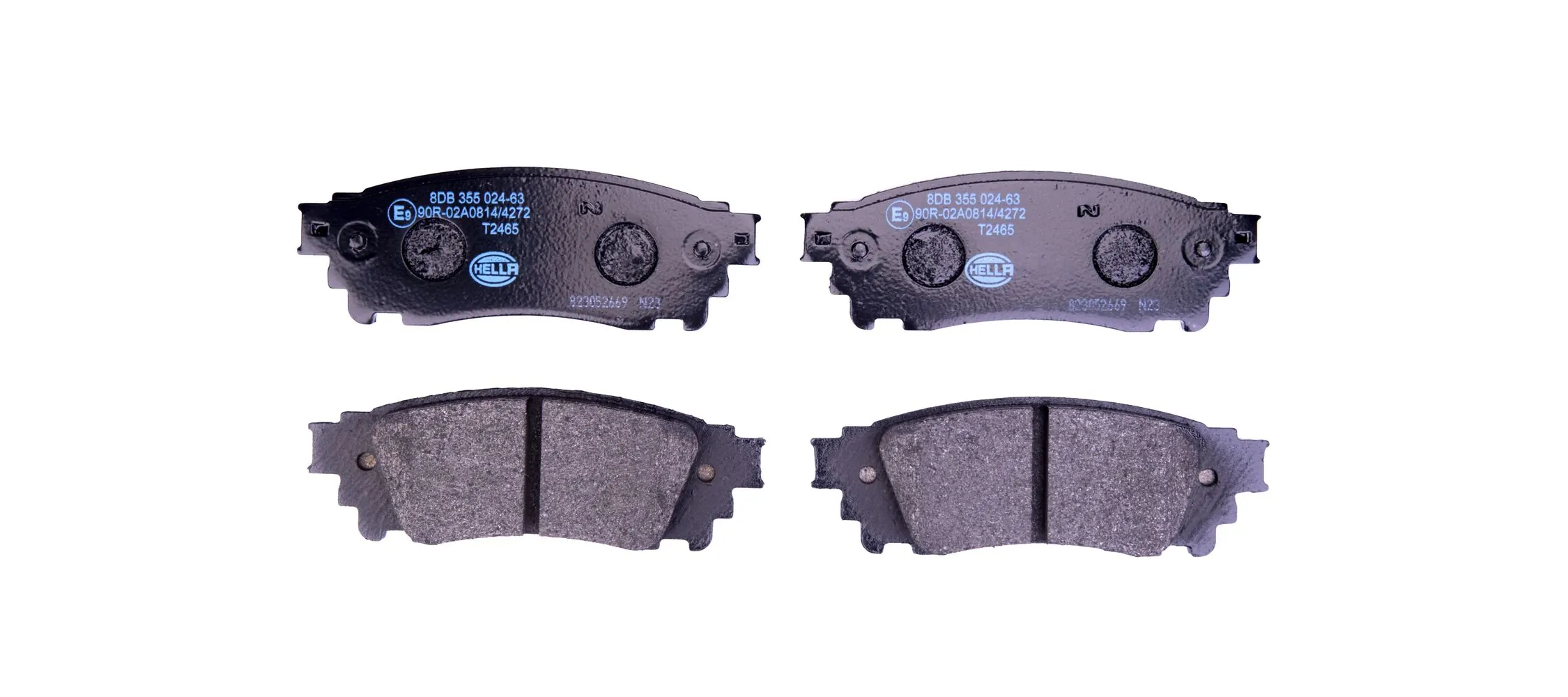 Brake Pad Set, disc brake 8DB 355 024-631