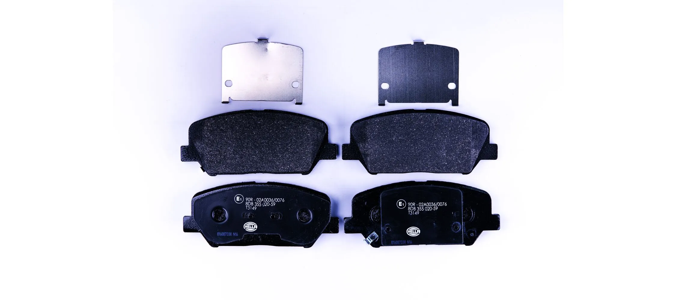 Brake Pad Set, disc brake 8DB 355 020-591