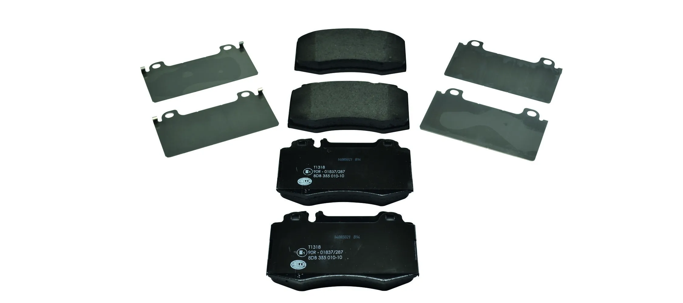 Brake Pad Set, disc brake 8DB 355 010-101