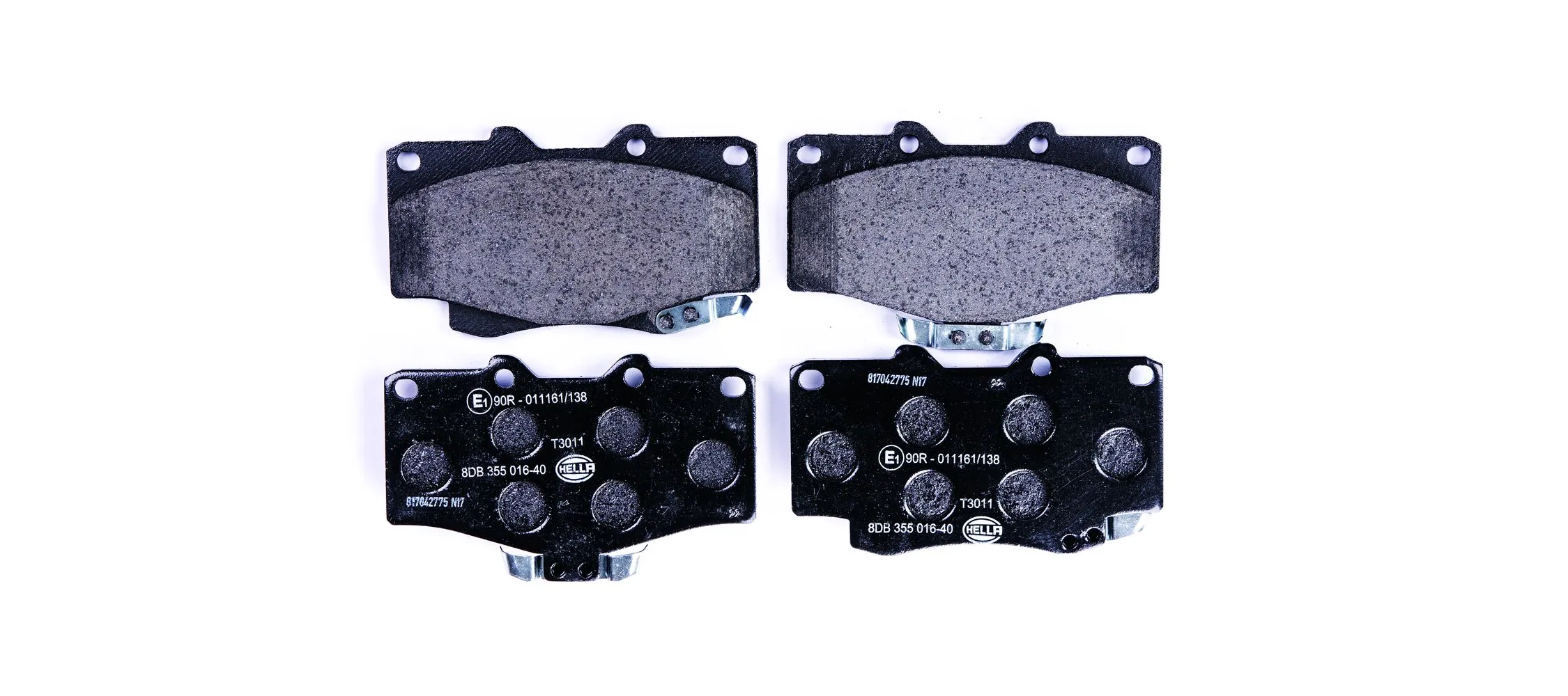 Set Pad Brek, Brek Piring 8DB 355 016-401