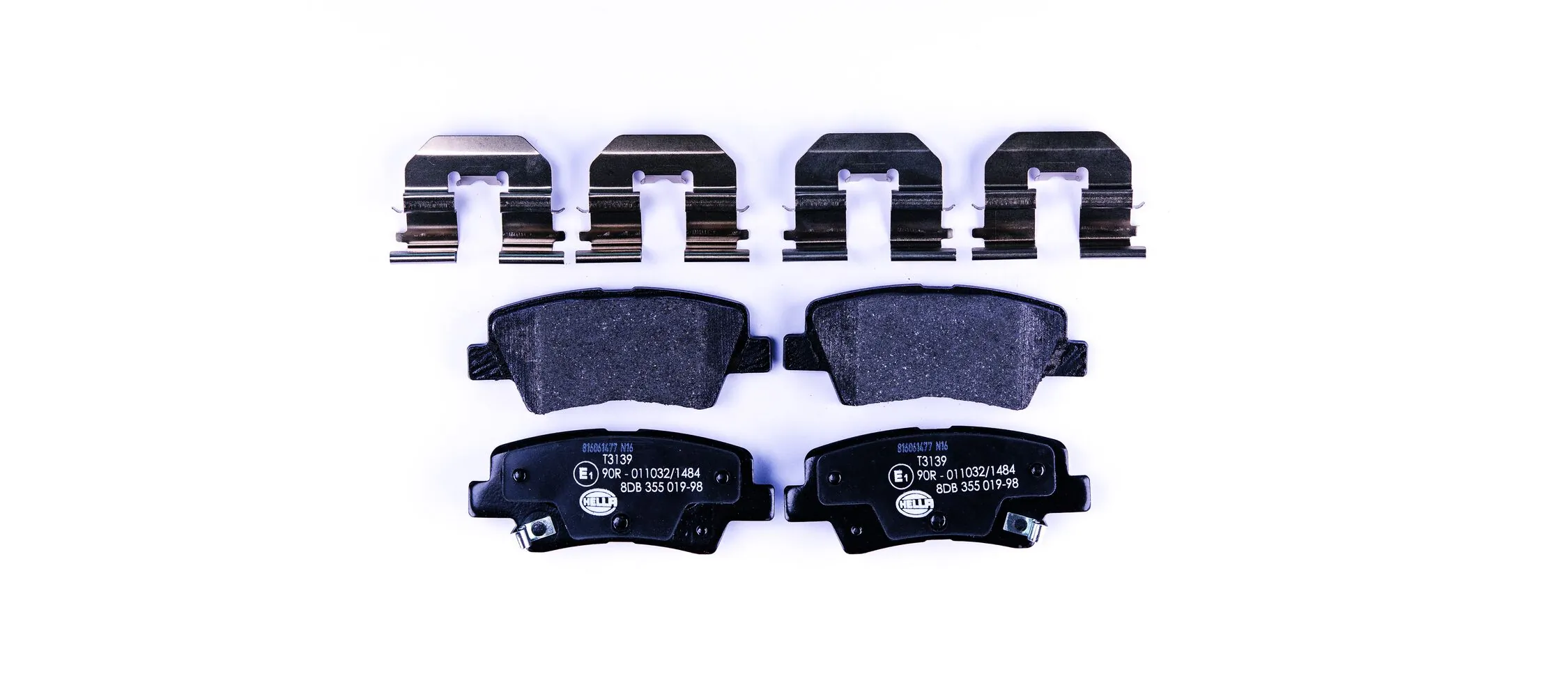 Brake Pad Set, disc brake 8DB 355 019-981